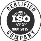 ISO 9001:2015 certified company